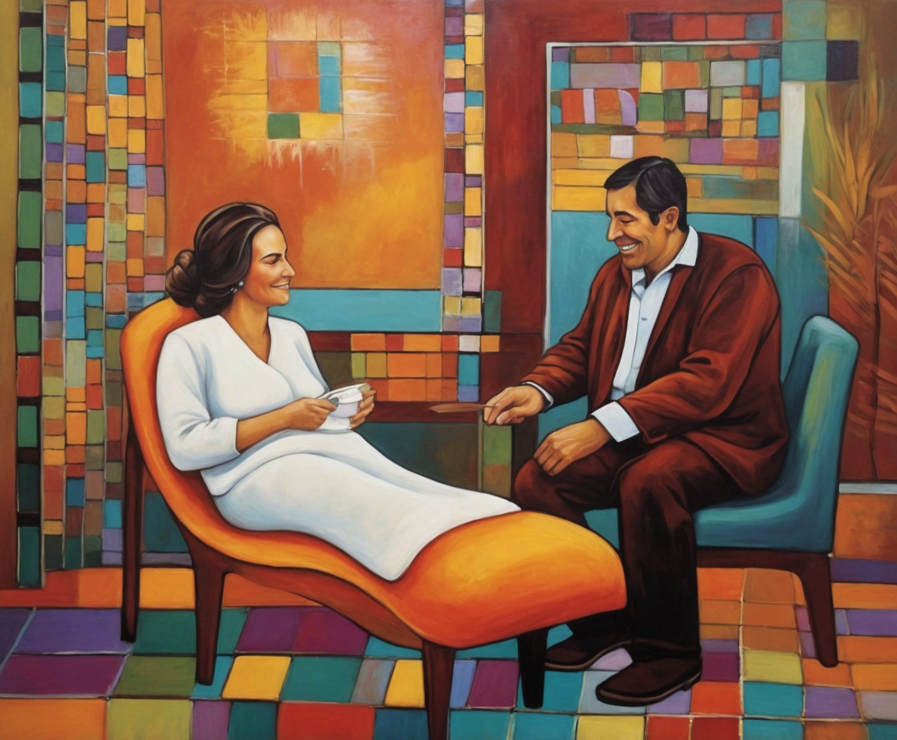 Terapia de risa transformadora y alegre